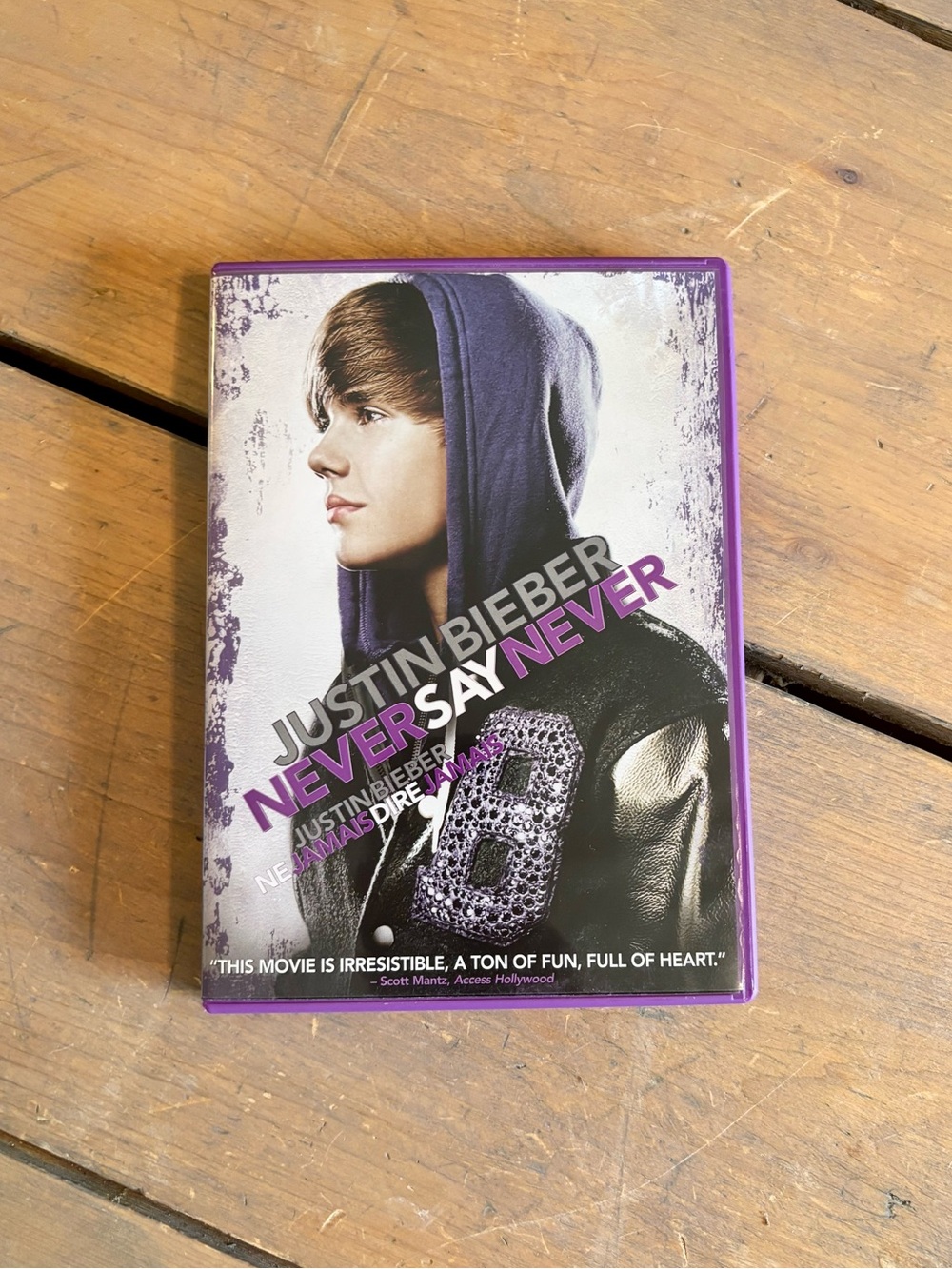 Justin Bieber Never Say Never DVD